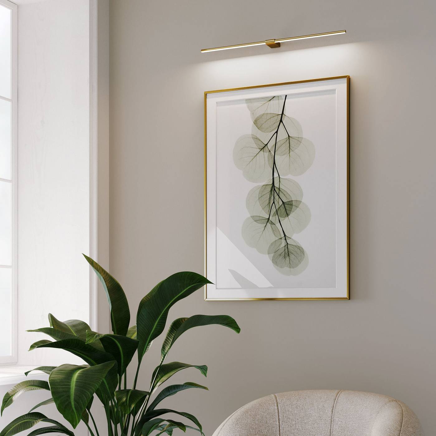 Подсветка зеркал и полок Elektrostandard Luar Luar латунь (40153/LED) 4000K