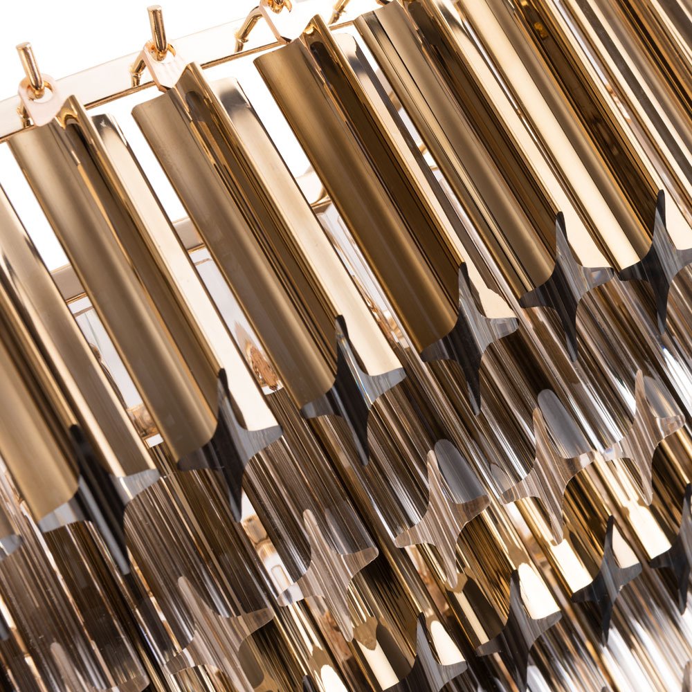 Подвесная хрустальная люстра Frizzante Divinare 1683/01 LM-16