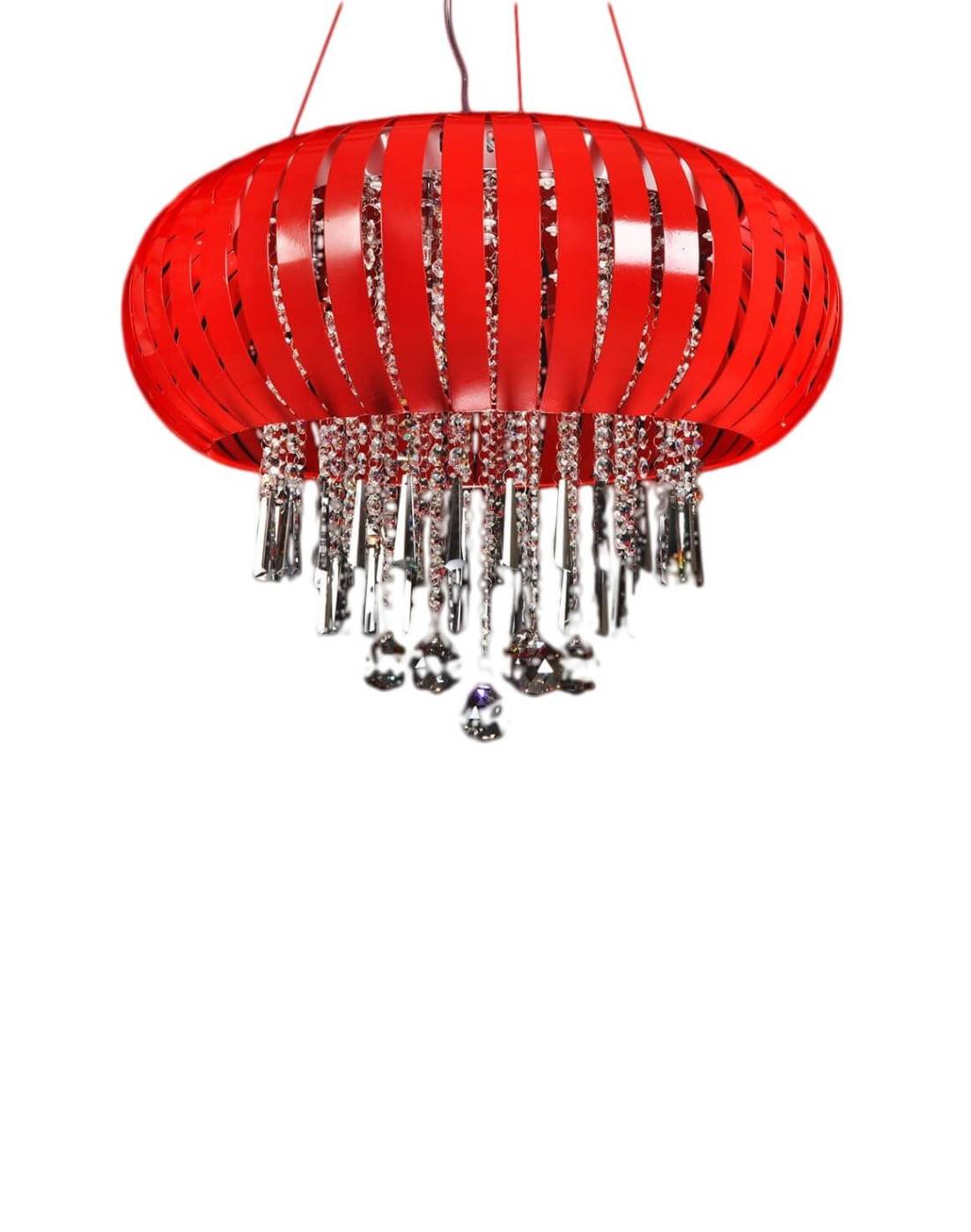 LDP 878 RD Подвесная хрустальная люстра Armada Lumina Deco LDP 878 RD