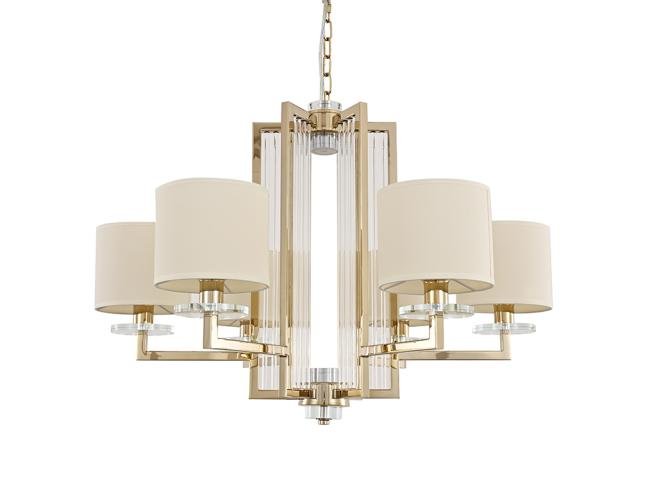 Подвесная люстра Newport 35400 35406+1/C gold без абажуров