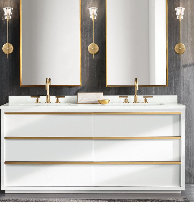 8614W/D gold Настенное бра Delight Collection Torche De Verre 8614W/D gold