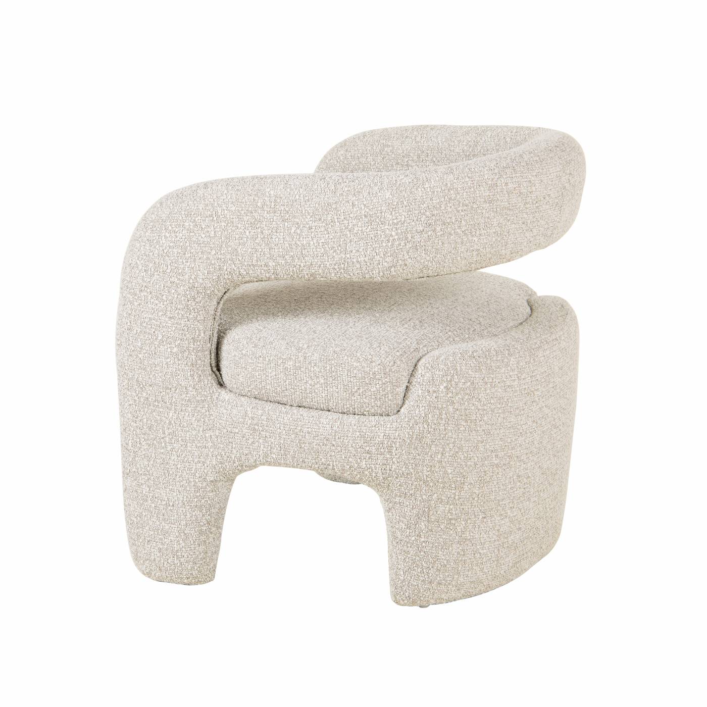 Кресло Stool Group Bones FDC5014 Monet Silver