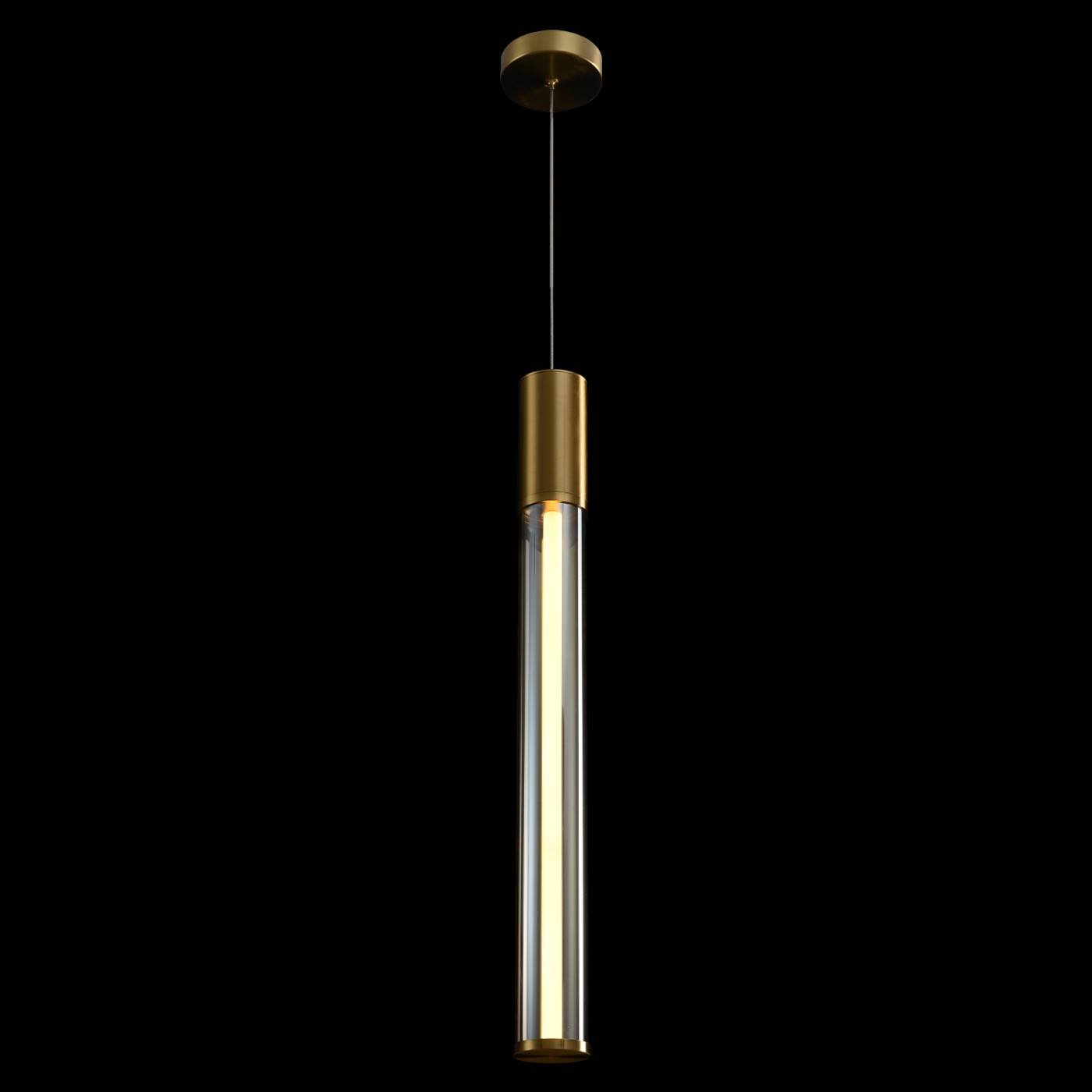 Светильник подвесной Crystal Lux Lineup LINEUP SP11W LED BRASS