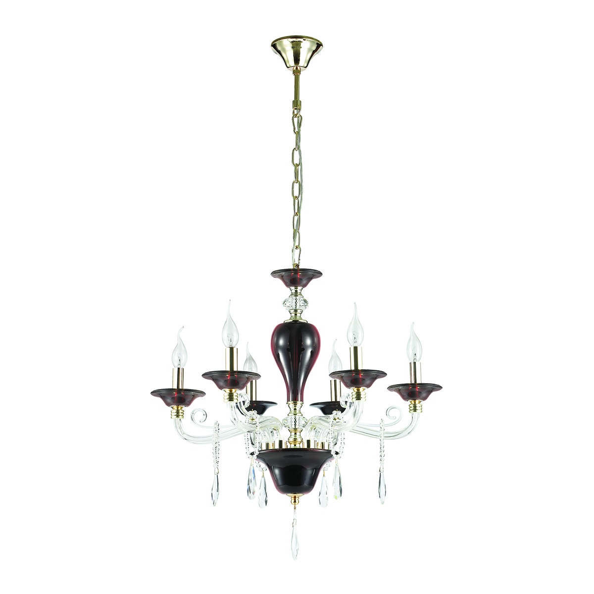 3928/6 Подвесная люстра Odeon Light Amarone 3928/6