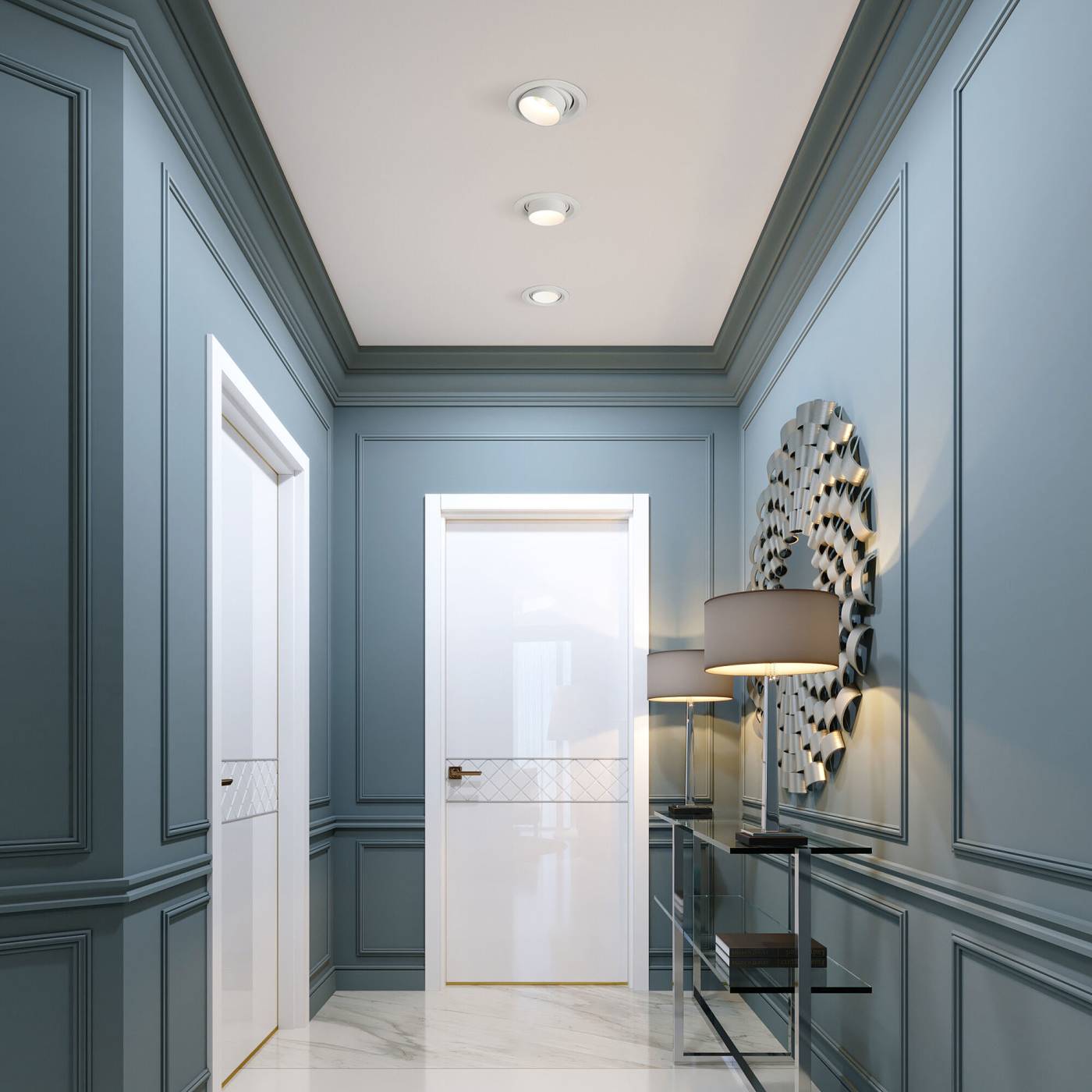 Встраиваемый светильник Elektrostandard Zoom 9919 LED 10W 3000K белый