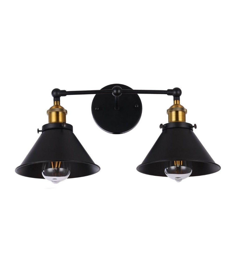 LDW B018-2 BK Настенное бра Lumina Deco LDW B018-2 BK