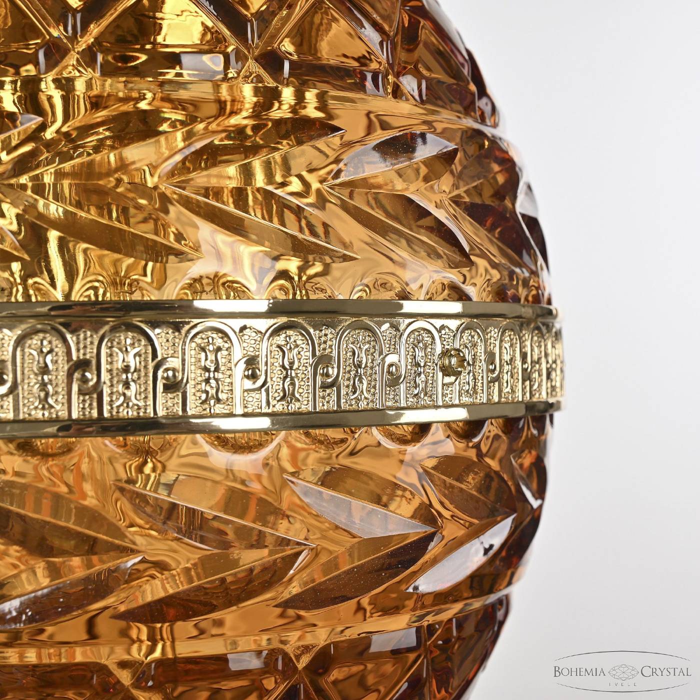 5680/18 G Amber/M-1F Светильник подвесной Bohemia 5680 5680/18 G Amber/M-1F