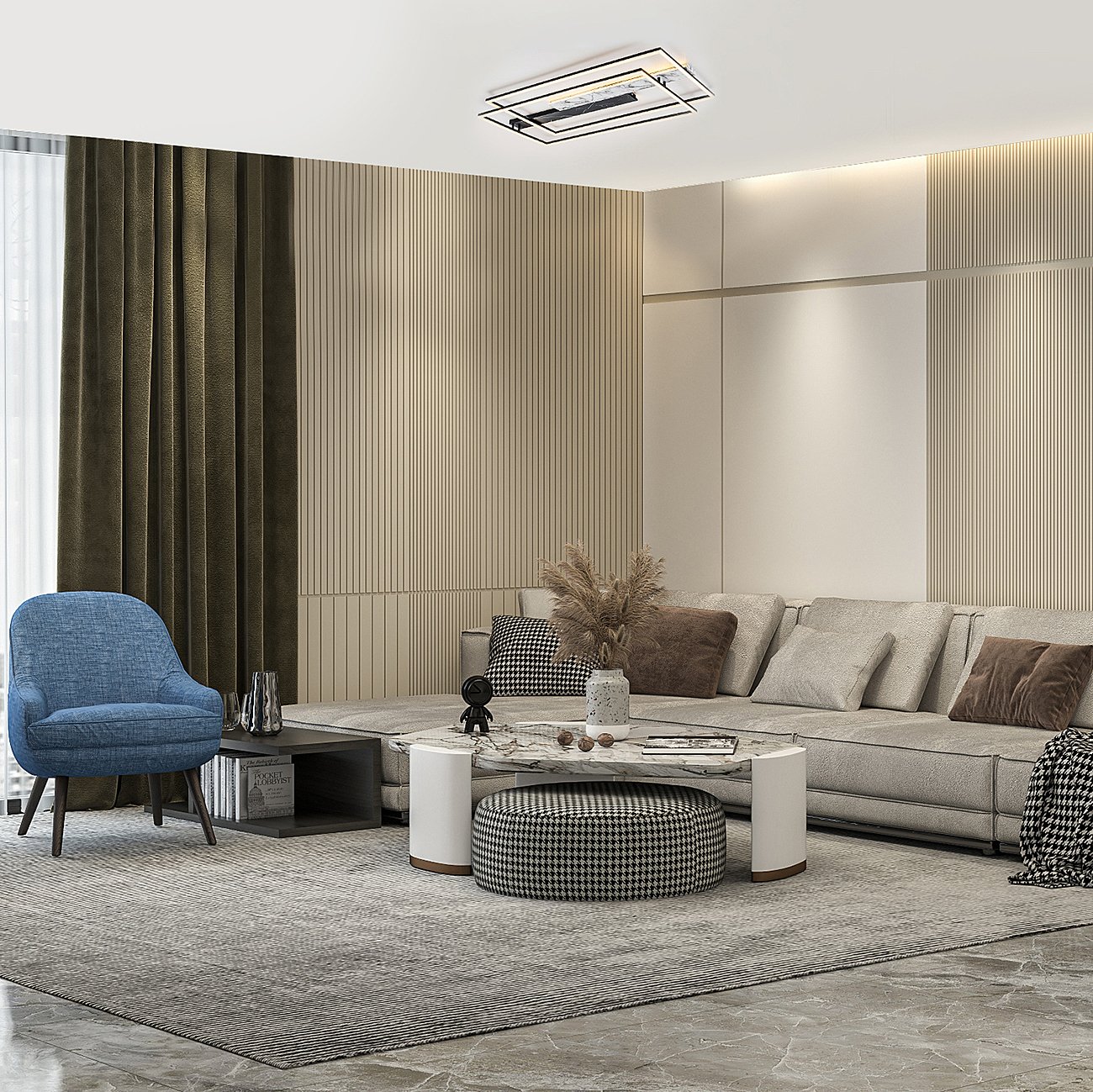 10250/2LED Потолочная люстра Escada Slab 10250/2LED