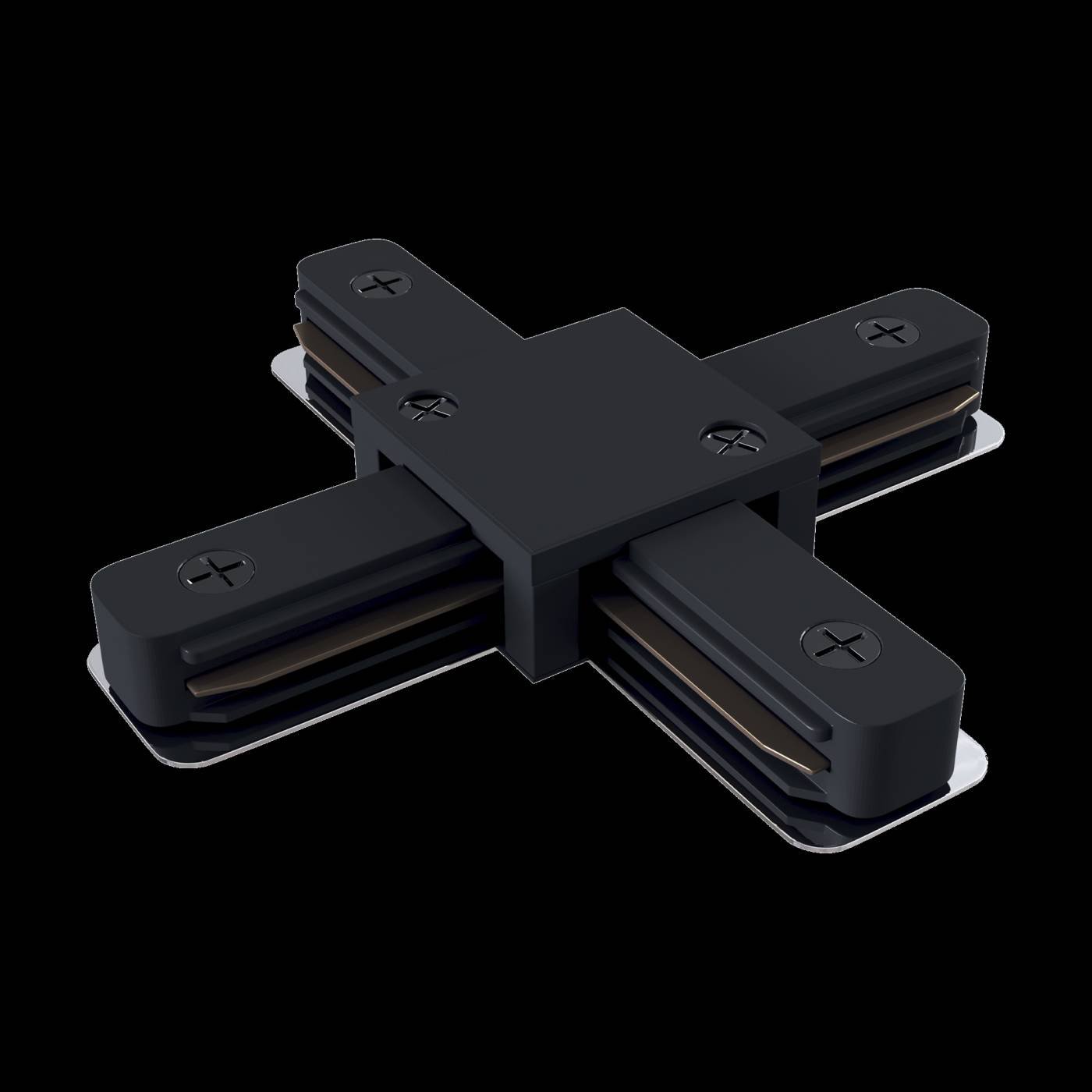 TRA001CX-11B Коннектор Х-образный Maytoni Accessories for tracks TRA001CX-11B