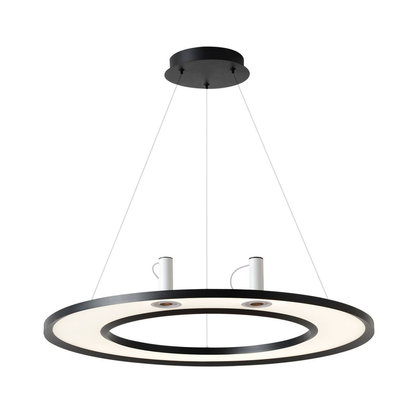CONTOUR SP50W LED BLACK Подвесная люстра Crystal Lux Contour CONTOUR SP50W LED BLACK