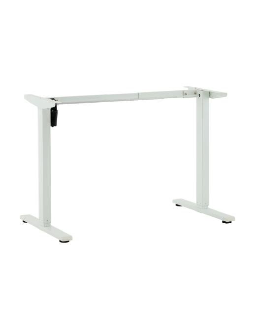 SMDF MC-SNELCE2 white Подстолье для стола с электроприводом и регулировкой высоты, 1 мотор, память 3 уровня высоты, белый Stool Group MCTION SMDF MC-SNELCE2 white