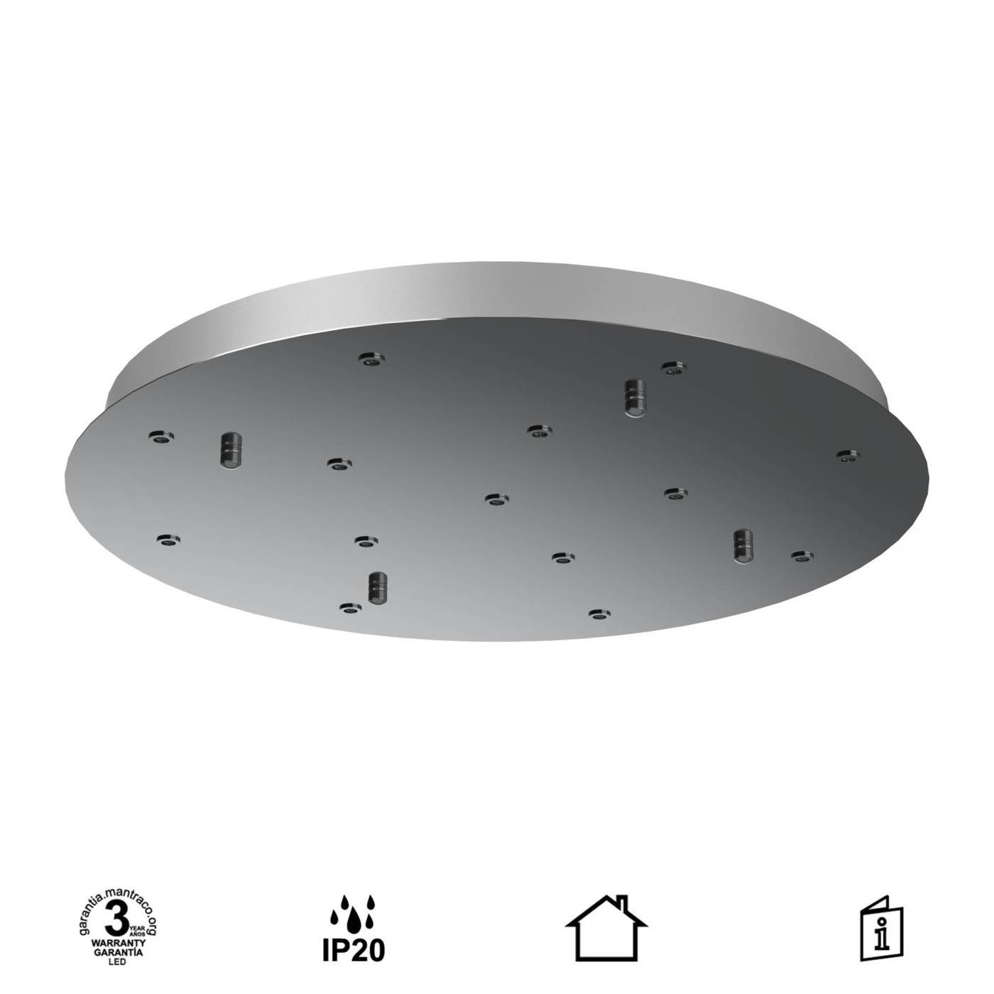 9371 9371 Основание потолочное 14L MODULAR LIGHT FLORONES