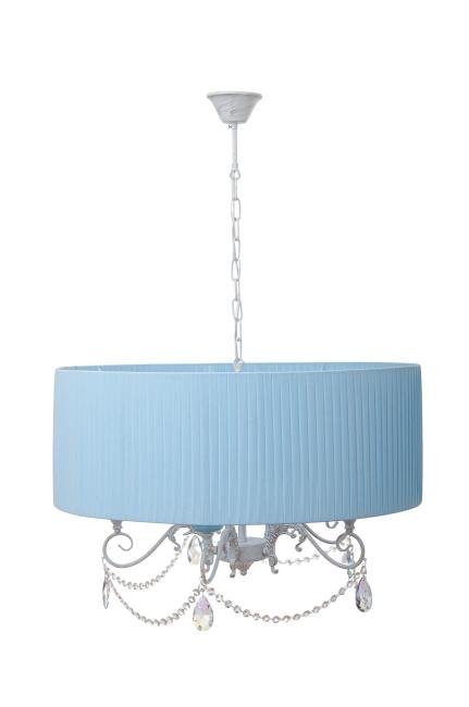 L.8303-5CREAM/G-SHADE Подвесная люстра Abrasax Christel L.8303-5CREAM/G-SHADE