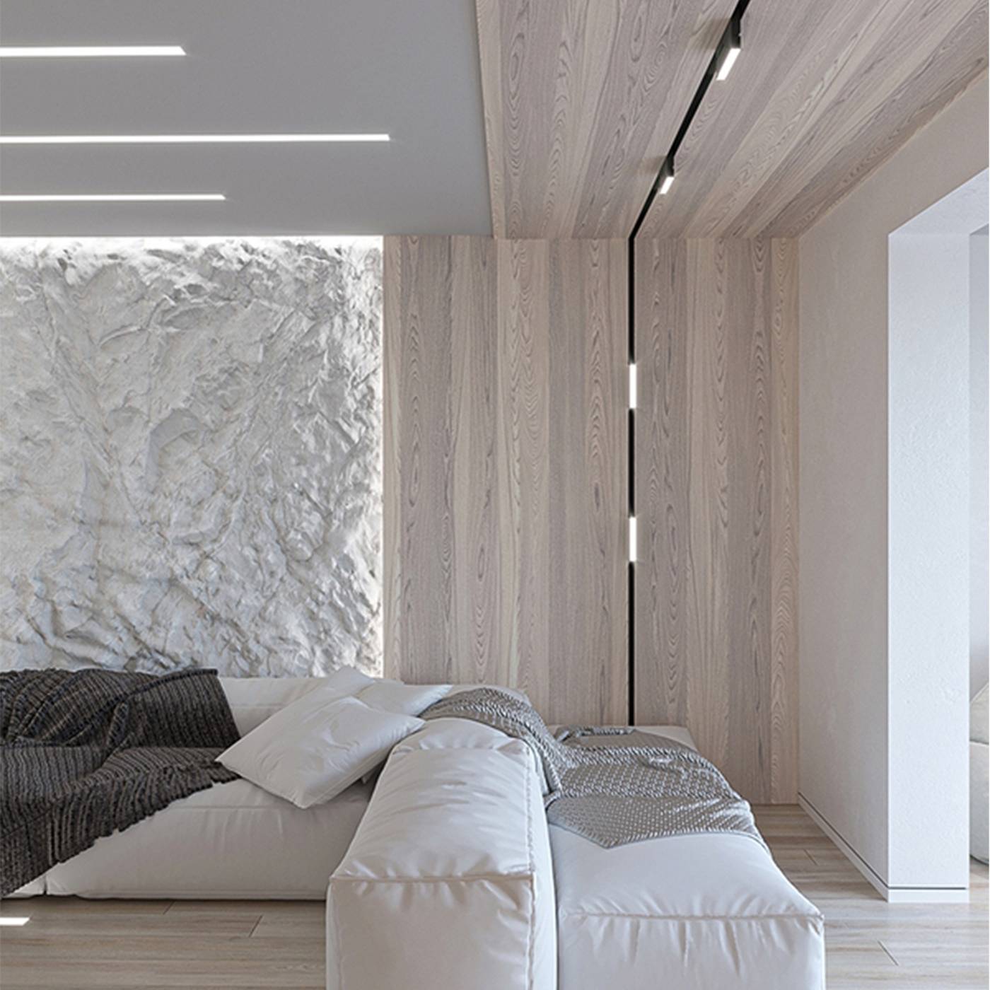 Трековый светильник Uniel ULB-M80-12W/4000K/35 BLACK