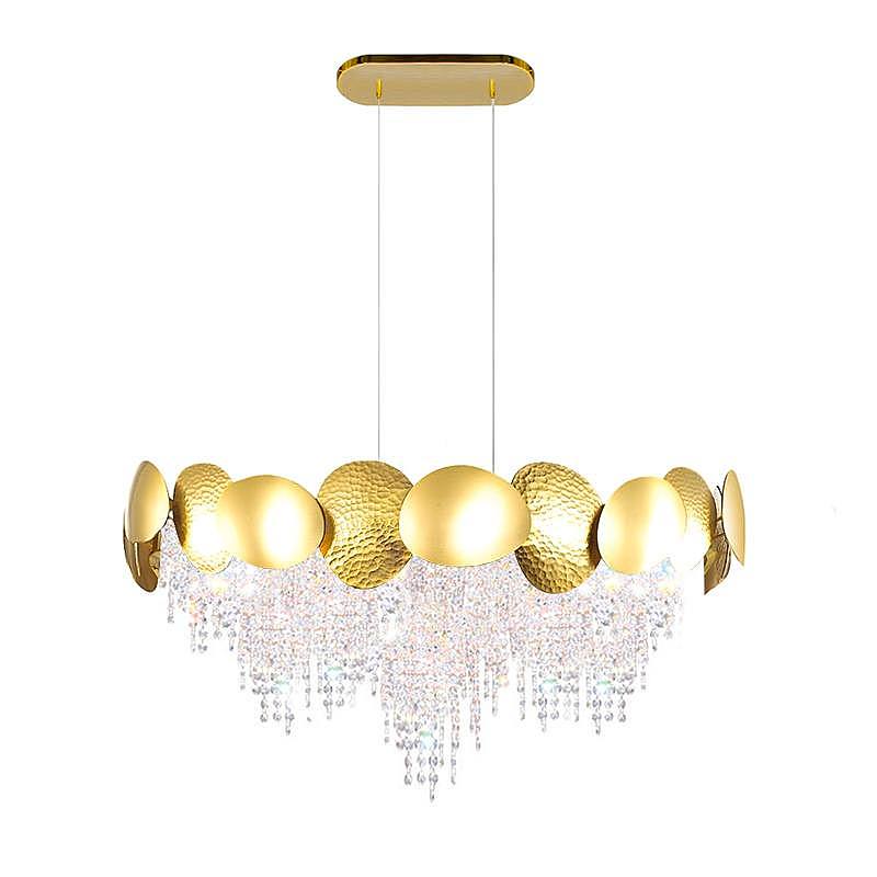 L38514.92 Подвесная хрустальная люстра Mastery L'Arte Luce Luxury L38514.92