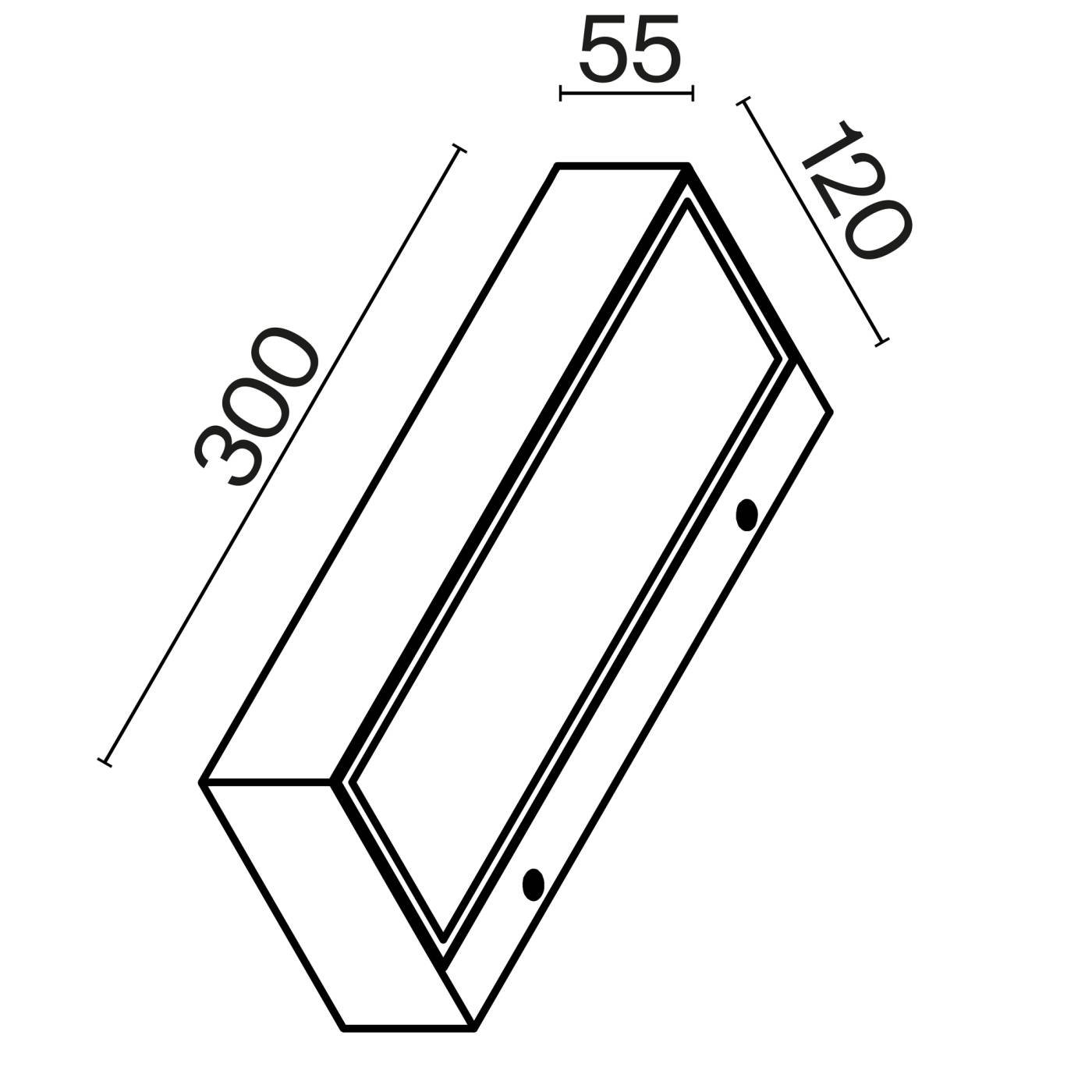 O428WL-L20W3K Настенный светильник Maytoni Lot O428WL-L20W3K