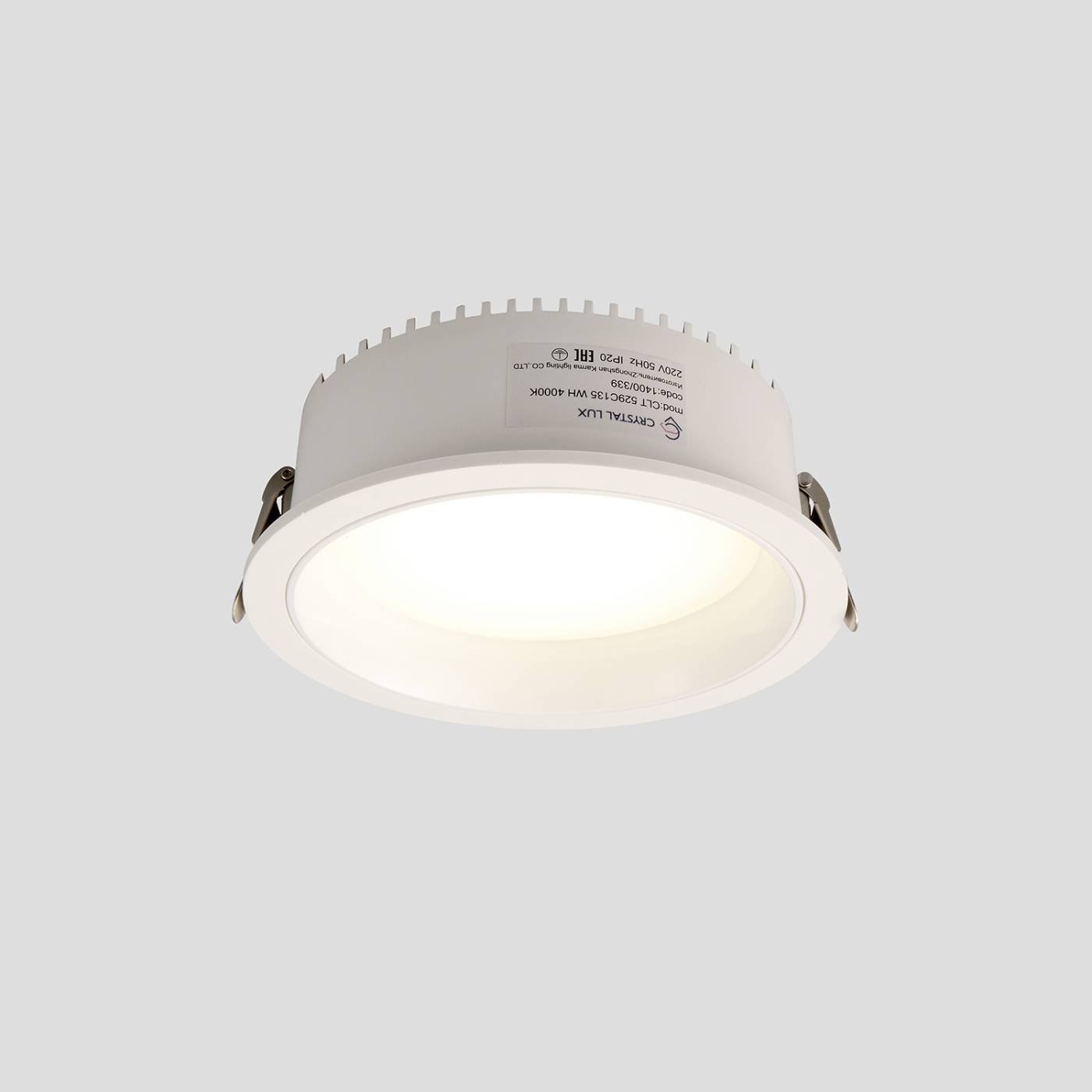 CLT 529C135 WH 4000K Встраиваемый светильник Crystal Lux Clt 529 CLT 529C135 WH 4000K