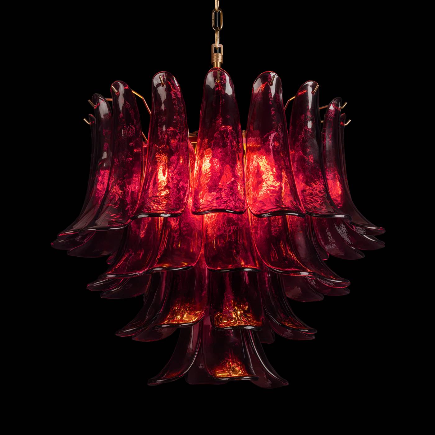 Подвесная люстра Lilou Loft It 10600/600 Burgundy