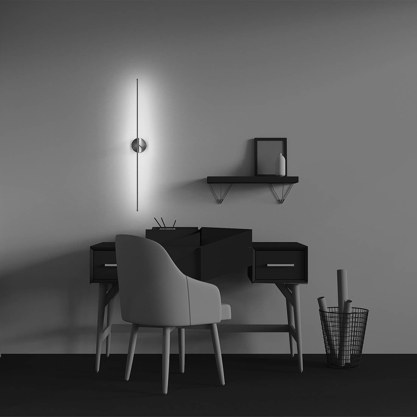 Настенный светильник Maytoni Elegant C084WL-L12BS2.7K-1