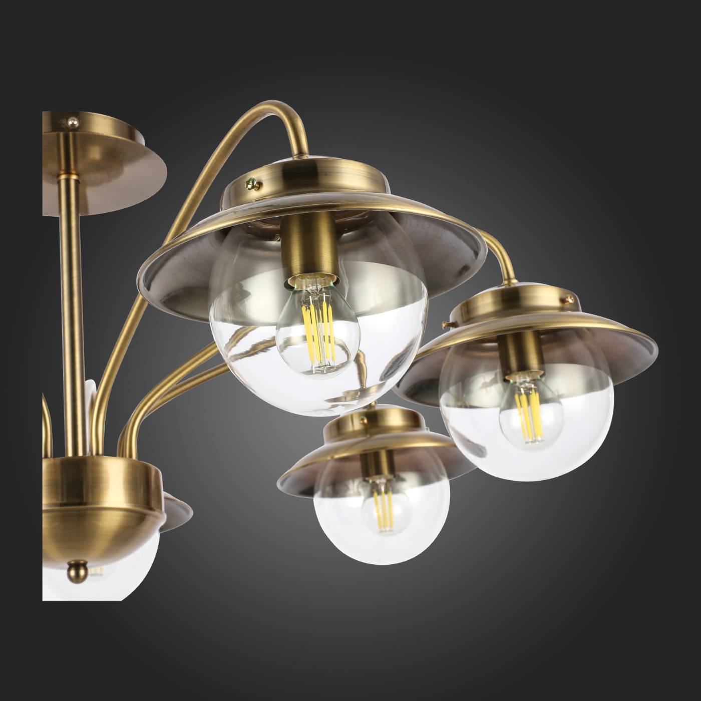SLE110102-07 Потолочная люстра Evoluce Garonni SLE110102-07
