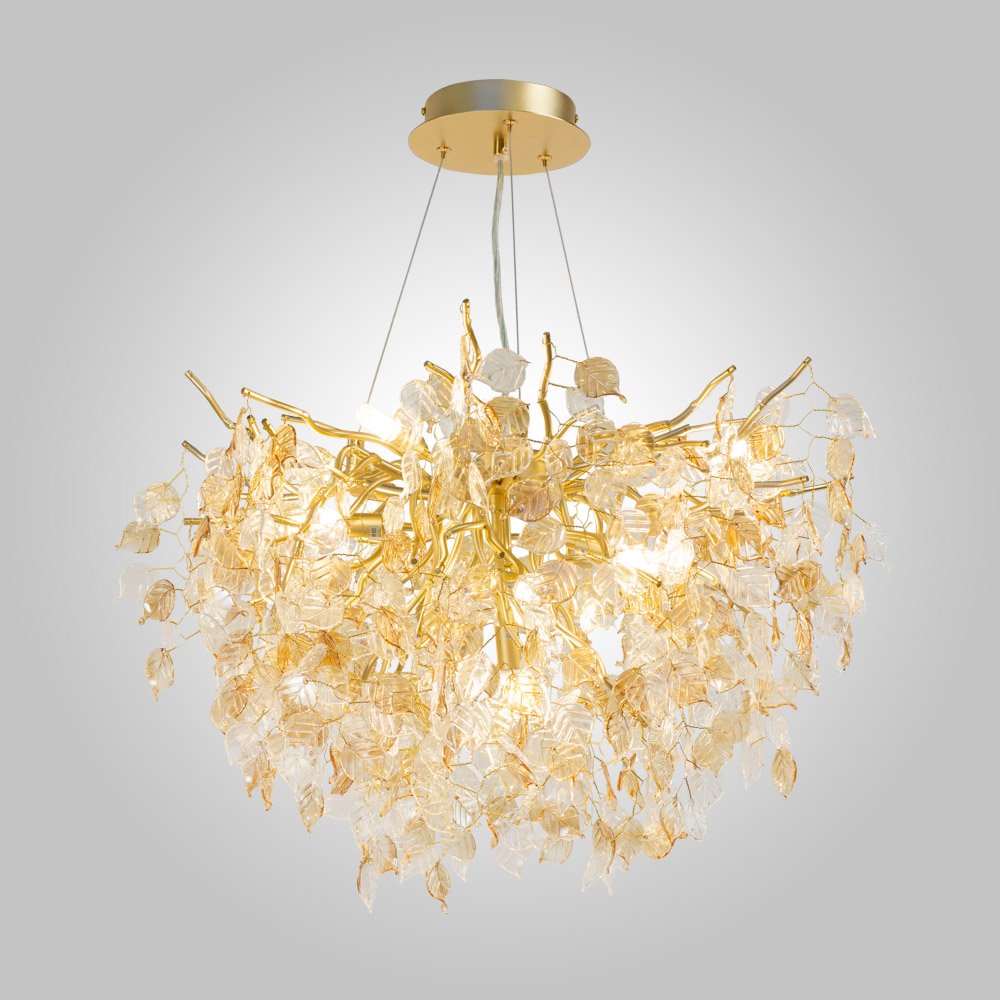 Forest D600 GOLD Подвесная люстра AM Group Forest D600 GOLD