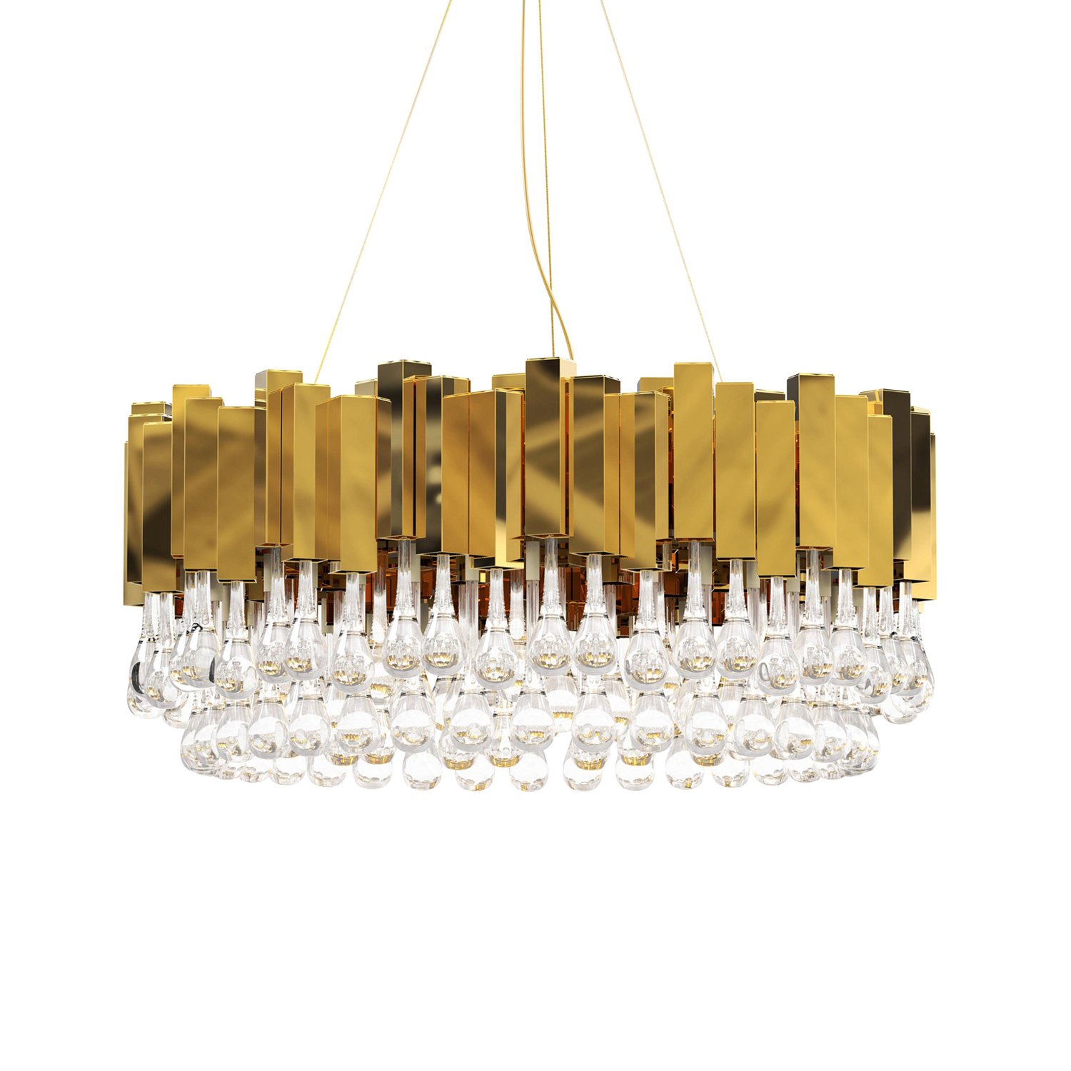 KM0988P-16 gold Подвесная люстра Delight Collection Trump KM0988P-16 gold