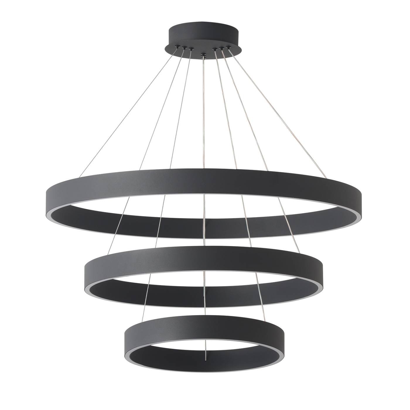 TRON SP158W LED BLACK Подвесная люстра Crystal Lux Tron TRON SP158W LED BLACK