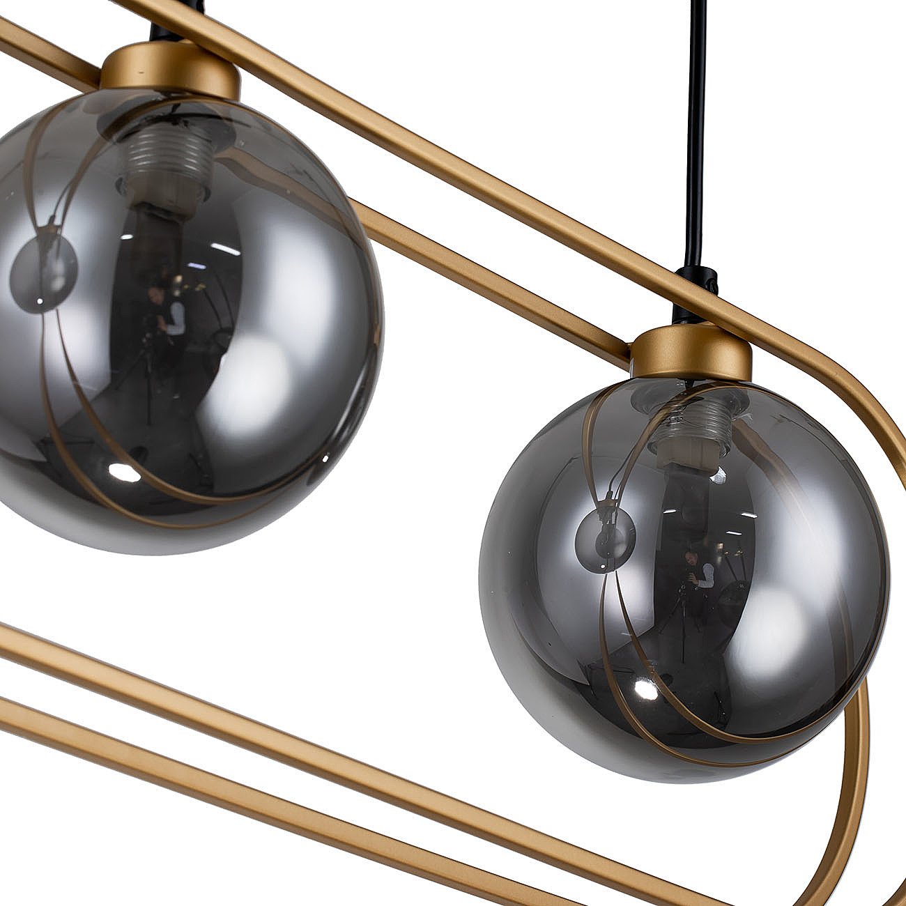 V000161 Подвесной светильник Indigo Spazio 11017/3P Gold V000161