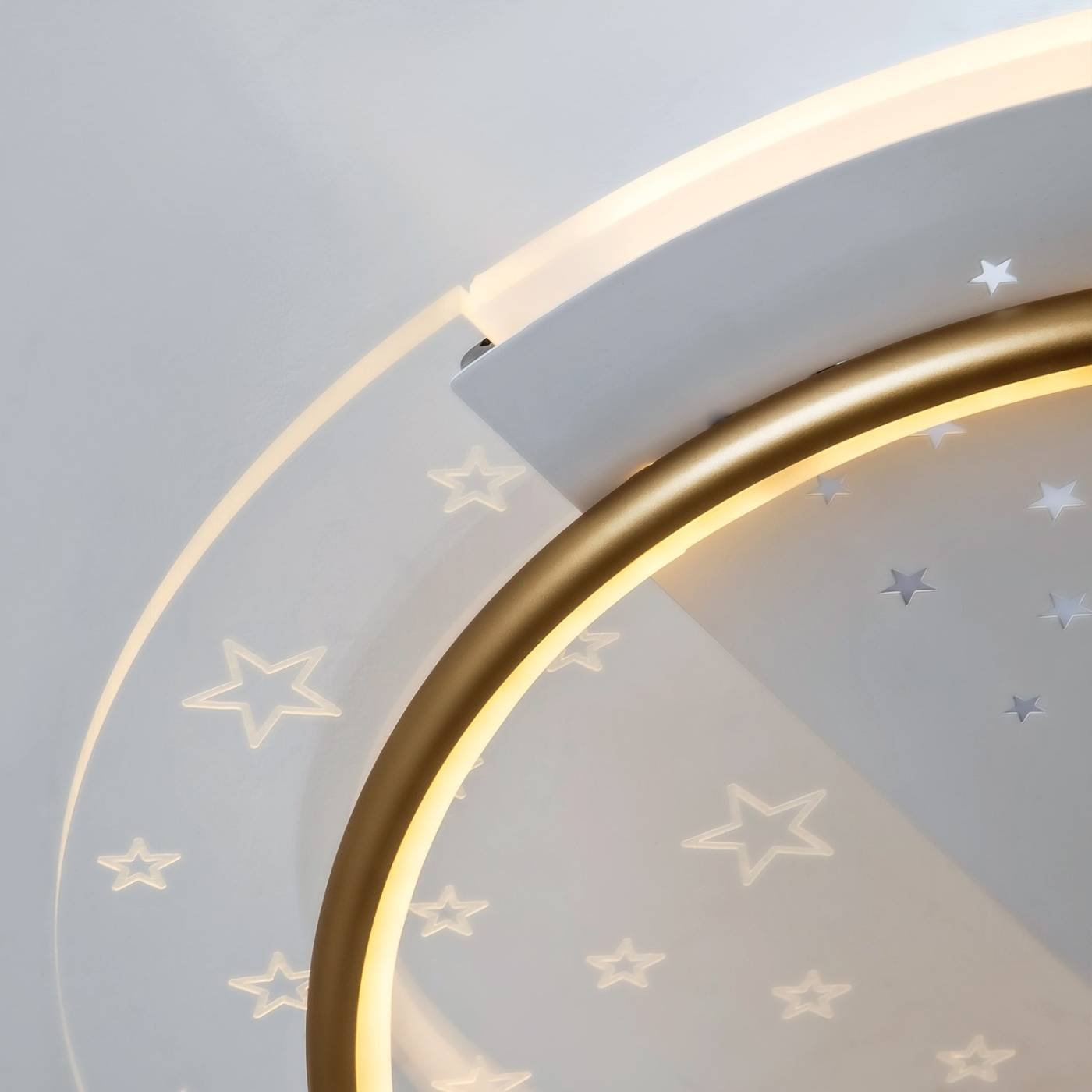 L1036-480 GD Потолочная люстра L LED4U L1036-480 GD