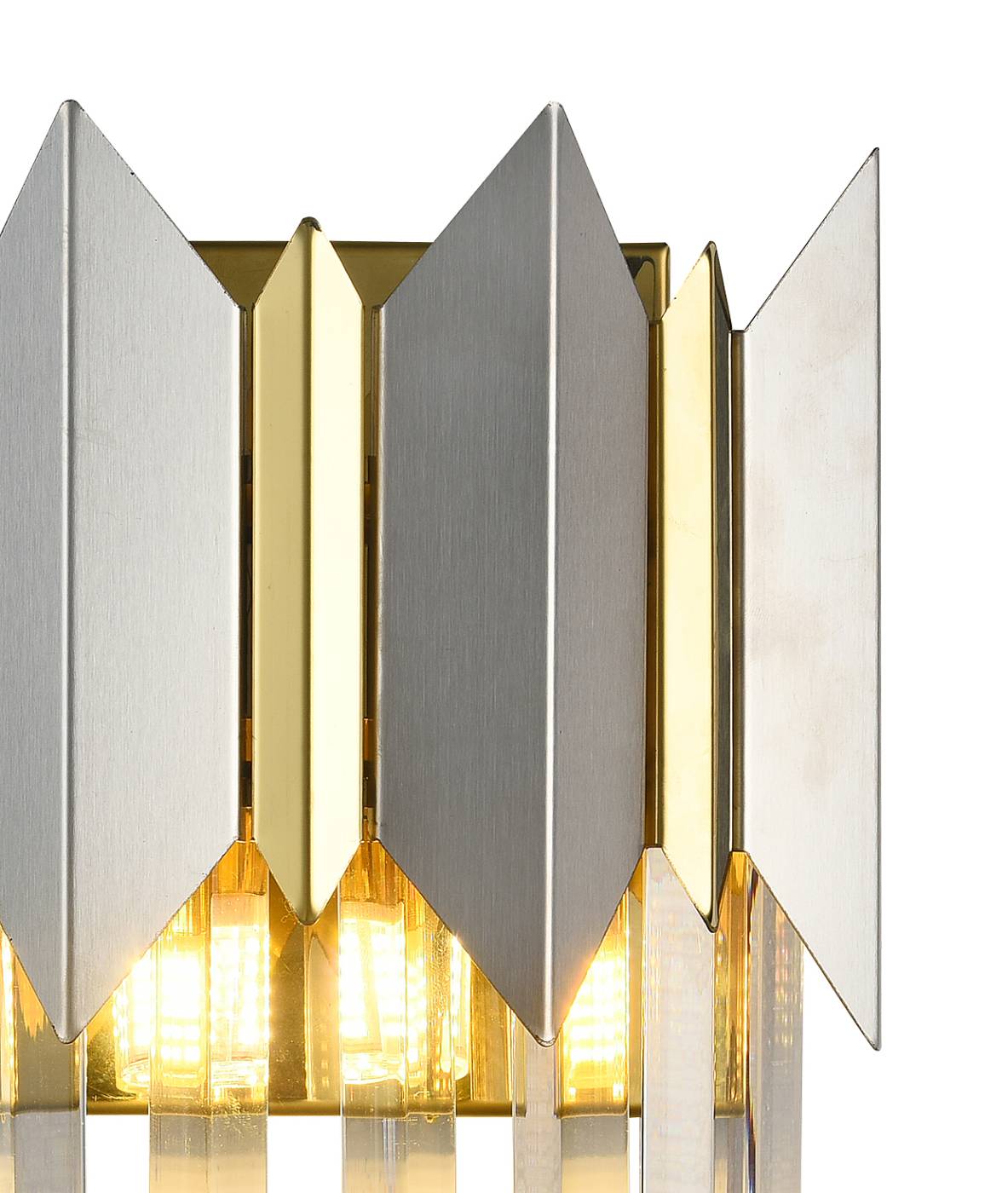 Настенное бра Natali Kovaltseva Queen QUEEN 79006/2W BRASS SILVER