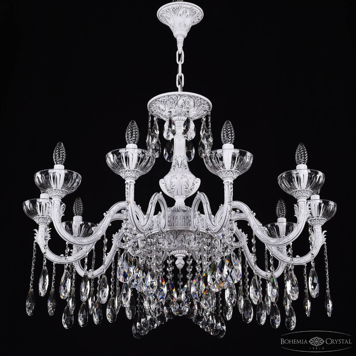 Подвесная люстра Bohemia AL7901 AL79101/10/300 A WMN P Clear/M-1H