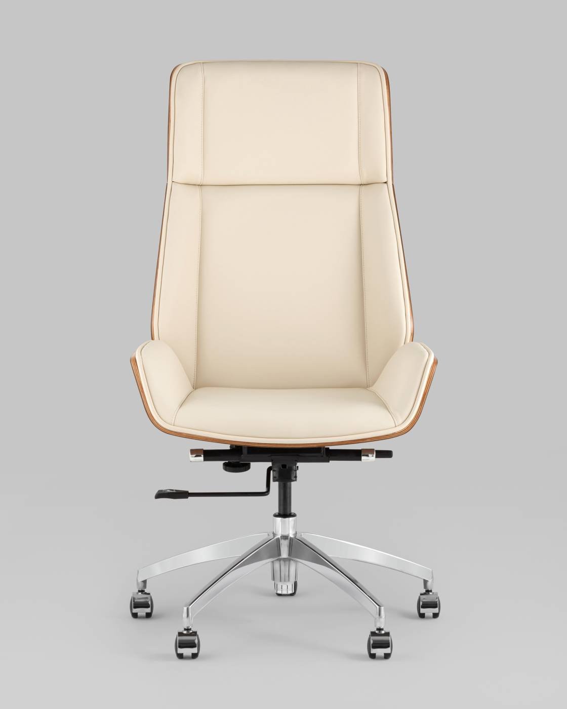 Компьютерное кресло Stool Group Crown A312 8383-1 walnut back