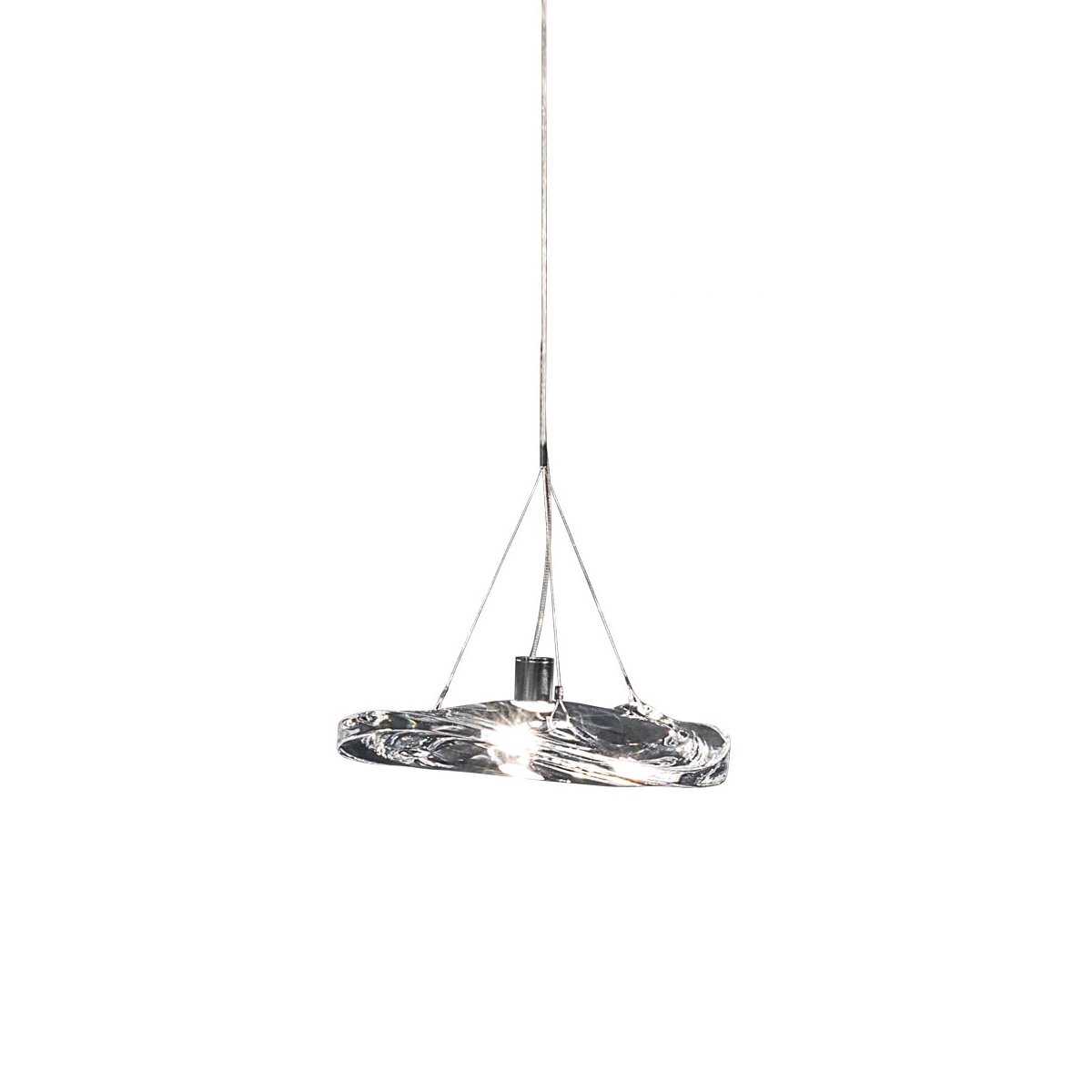 2049P/D200 silver/clear Светильник подвесной Delight Collection Manta 2049P/D200 silver/clear