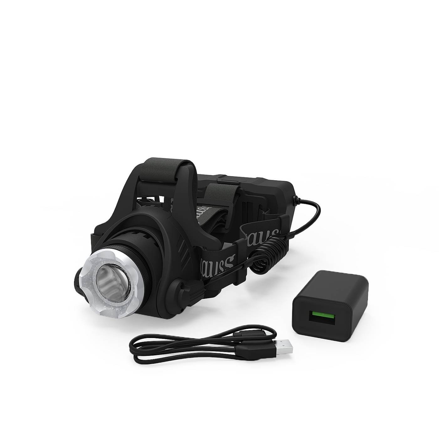 Фонарик Gauss Фонарь налобный GF407