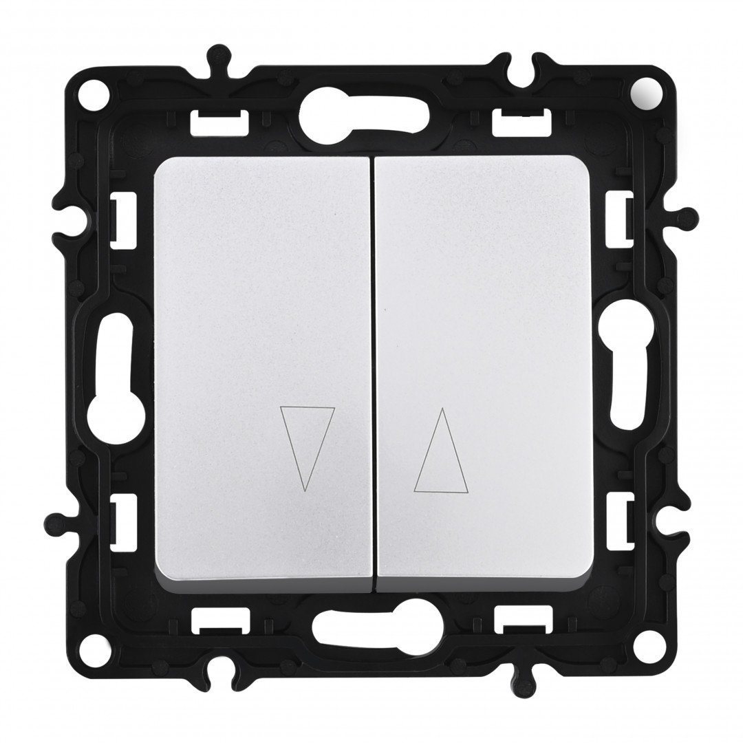 Выключатель Arte Milano Am-217 217.38-2.silver