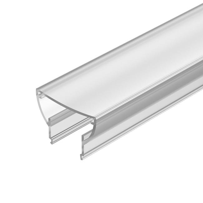 018821 Объемный полуматовый экран-трапеция к профилям Arlight 018821