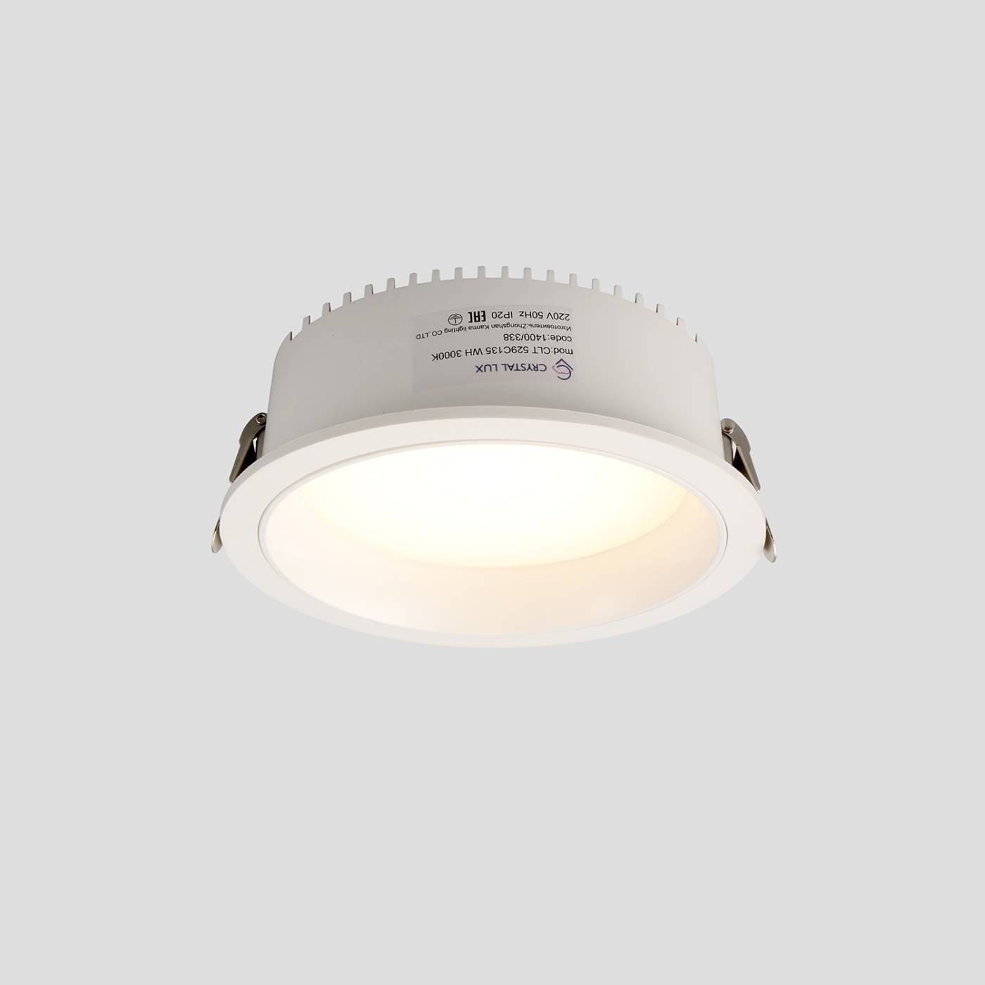CLT 529C135 WH 3000K Встраиваемый светильник Crystal Lux Clt 529 CLT 529C135 WH 3000K