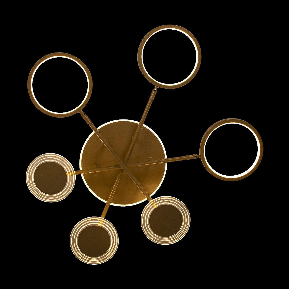 10164S Gold Потолочная люстра Loft It Megan 10164S Gold