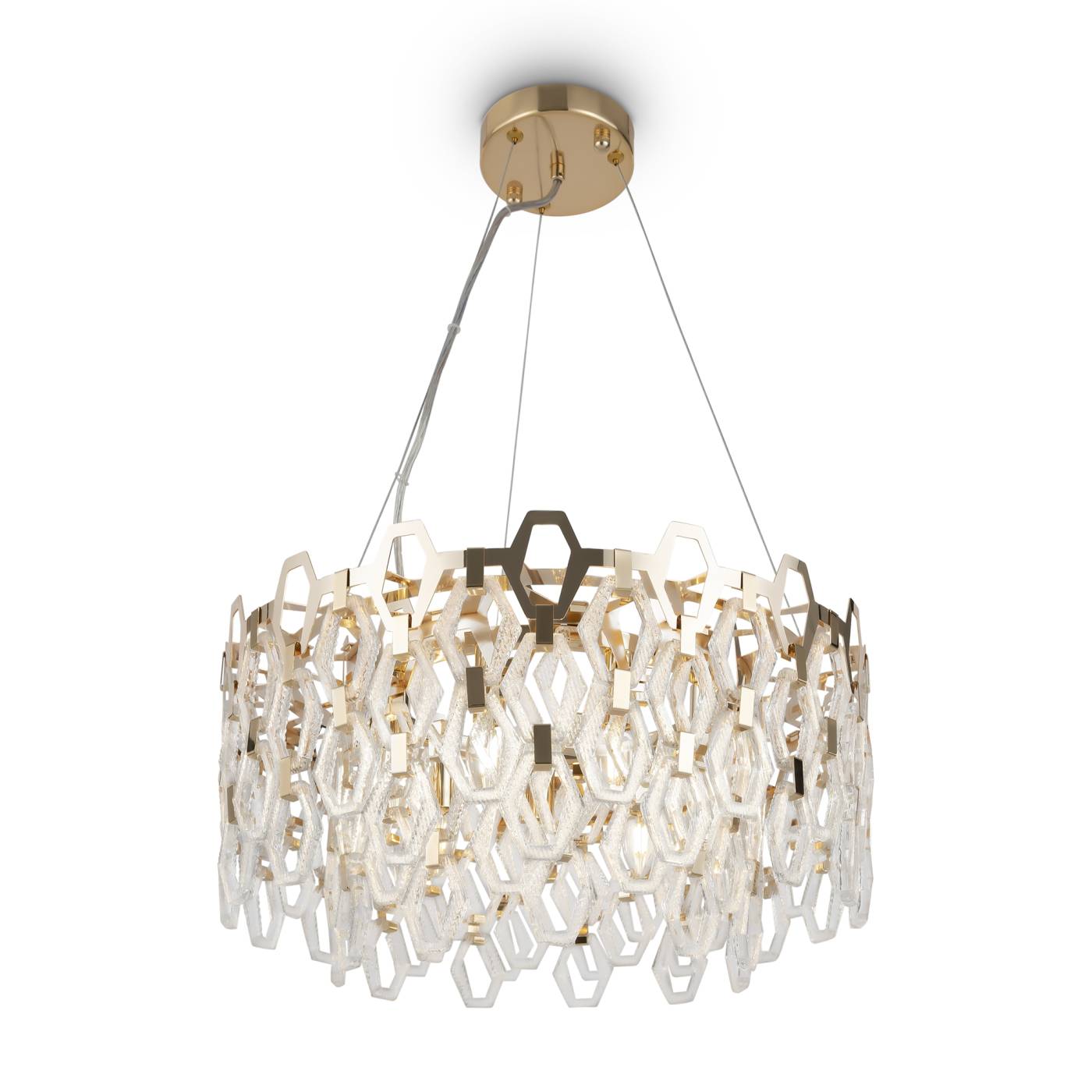 MOD490PL-09G Подвесная люстра Maytoni Tissage MOD490PL-09G