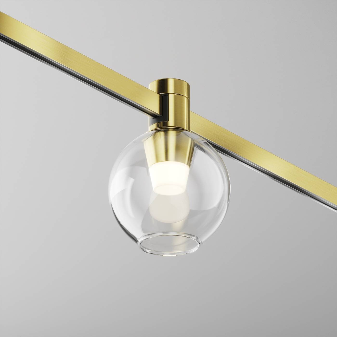 TR148-1-3W3K-BS Трековый светильник Maytoni Bubble TR148-1-3W3K-BS