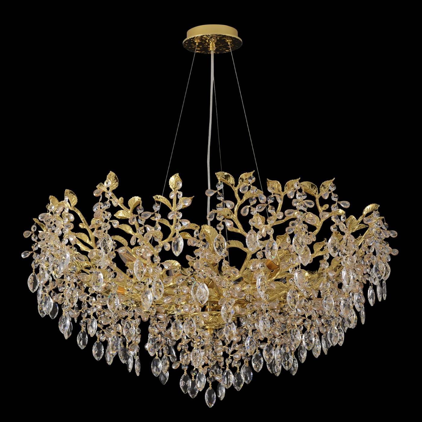 Подвесная люстра Crystal Lux Eden EDEN SP10 GOLD