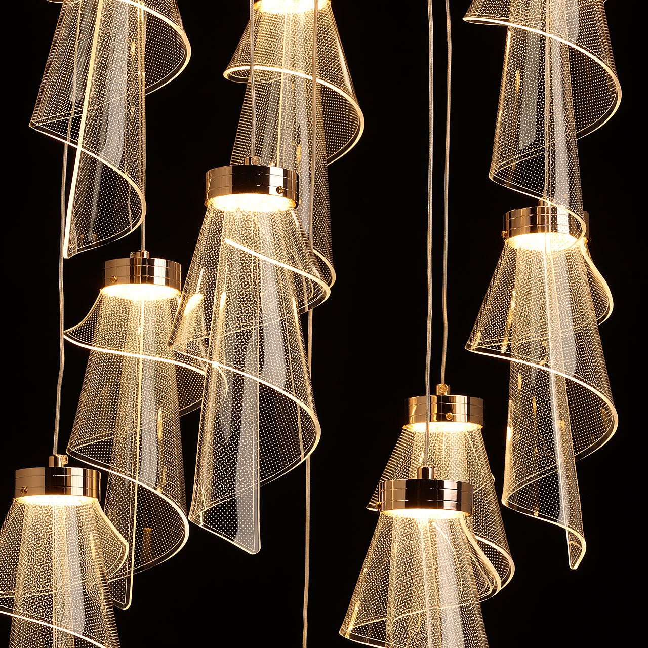 488013110 Подвесная люстра De Markt Конти 488013110