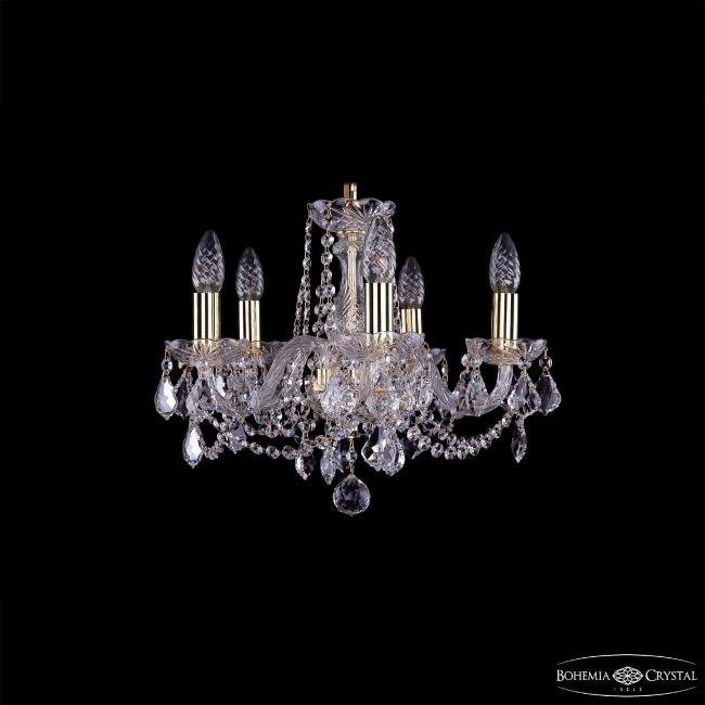 1402/5/141 G Leafs Подвесная хрустальная люстра 1402 Bohemia 1402/5/141 G Leafs