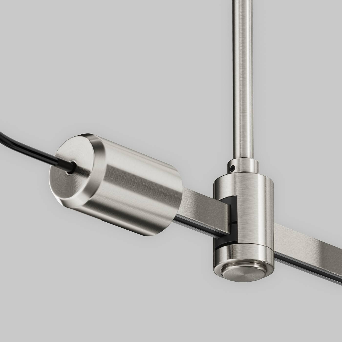 Ввод питания боковой Maytoni Accessories for tracks Flarity TRA154C-SB1-PT