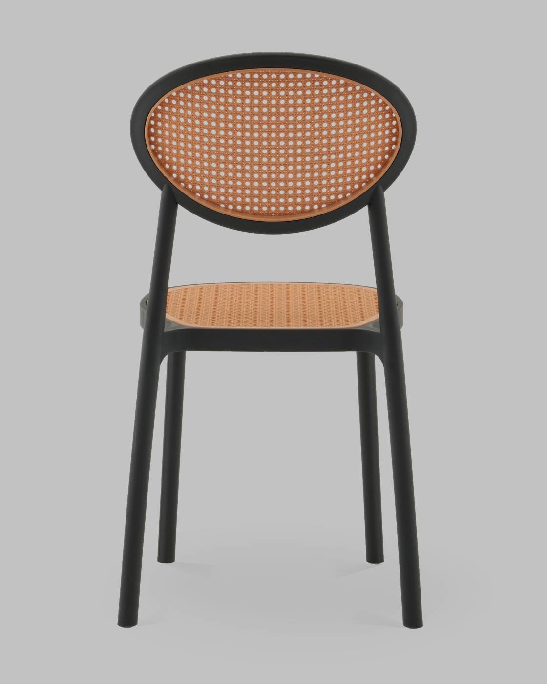 PP-245 black Стул пластиковый Stool Group Junie PP-245 black