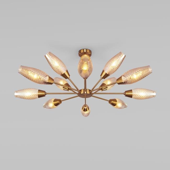 Потолочная люстра Eurosvet Thalia 60140/12 золото