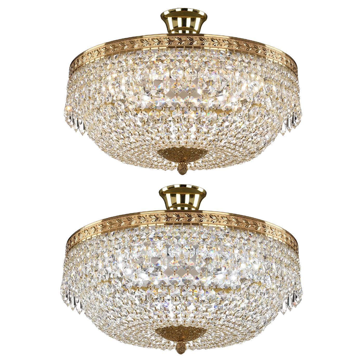 Потолочная люстра Bohemia 1901 19011/45IV/LED-DIM G