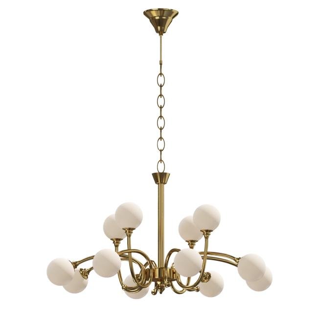 Подвесная люстра Milosh tendence Lola 0927CL-9GD