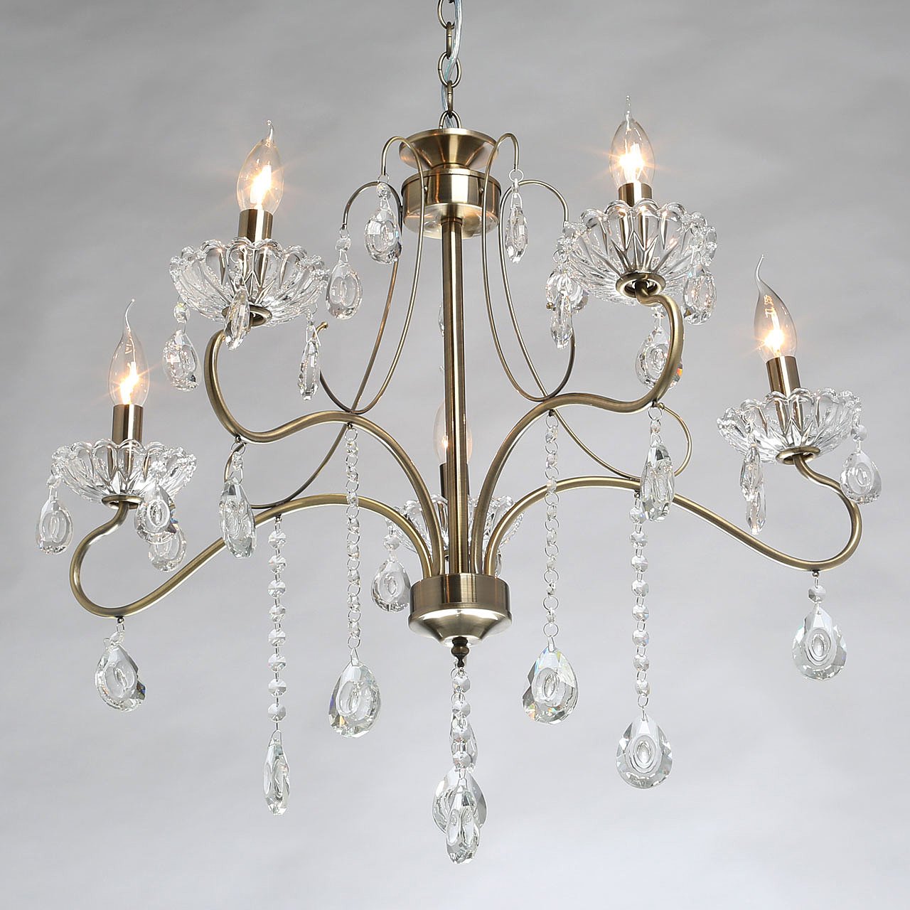 683014105 Подвесная люстра De Markt Свеча 683014105