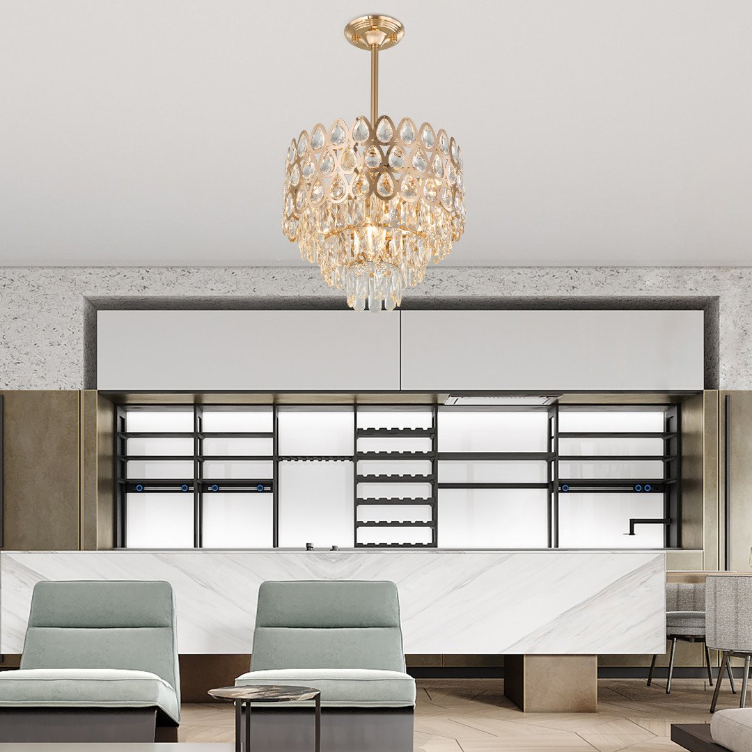 372019/6/300/390 GD Люстра на штанге Arte Milano Sorrento-2019 372019/6/300/390 GD
